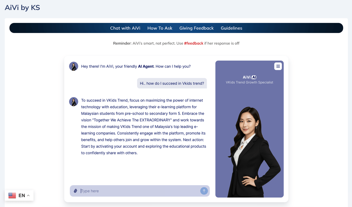 AI Chatbot System